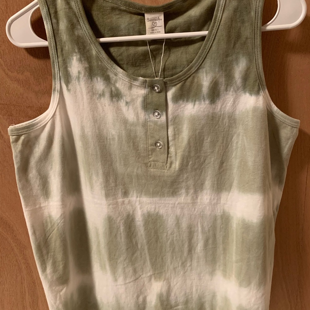 DREAMSICLE NWT SMALL TYE-DYE TANK